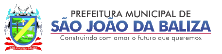 Prefeitura de São João da Baliza – Site Institucional | Gestão 2021-2024